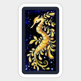 Dragon Seahorse Sticker